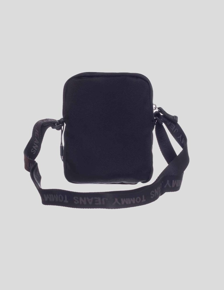 Riñonera TOMMY JEANS estential repórter crossover bag black